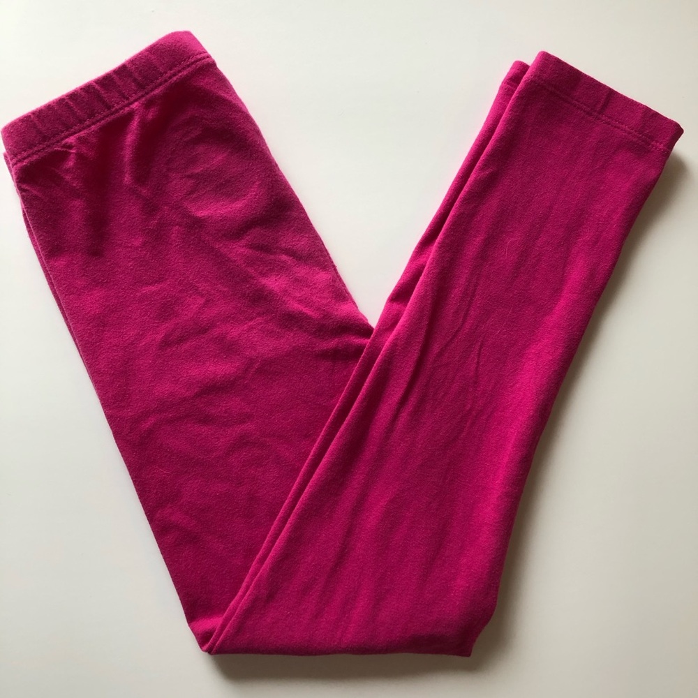 Children’s place dark pink leggings M 7 8